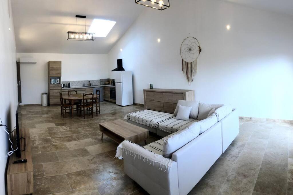 Appartement Au Milieu Des Oliviers Rasteau Bagian luar foto
